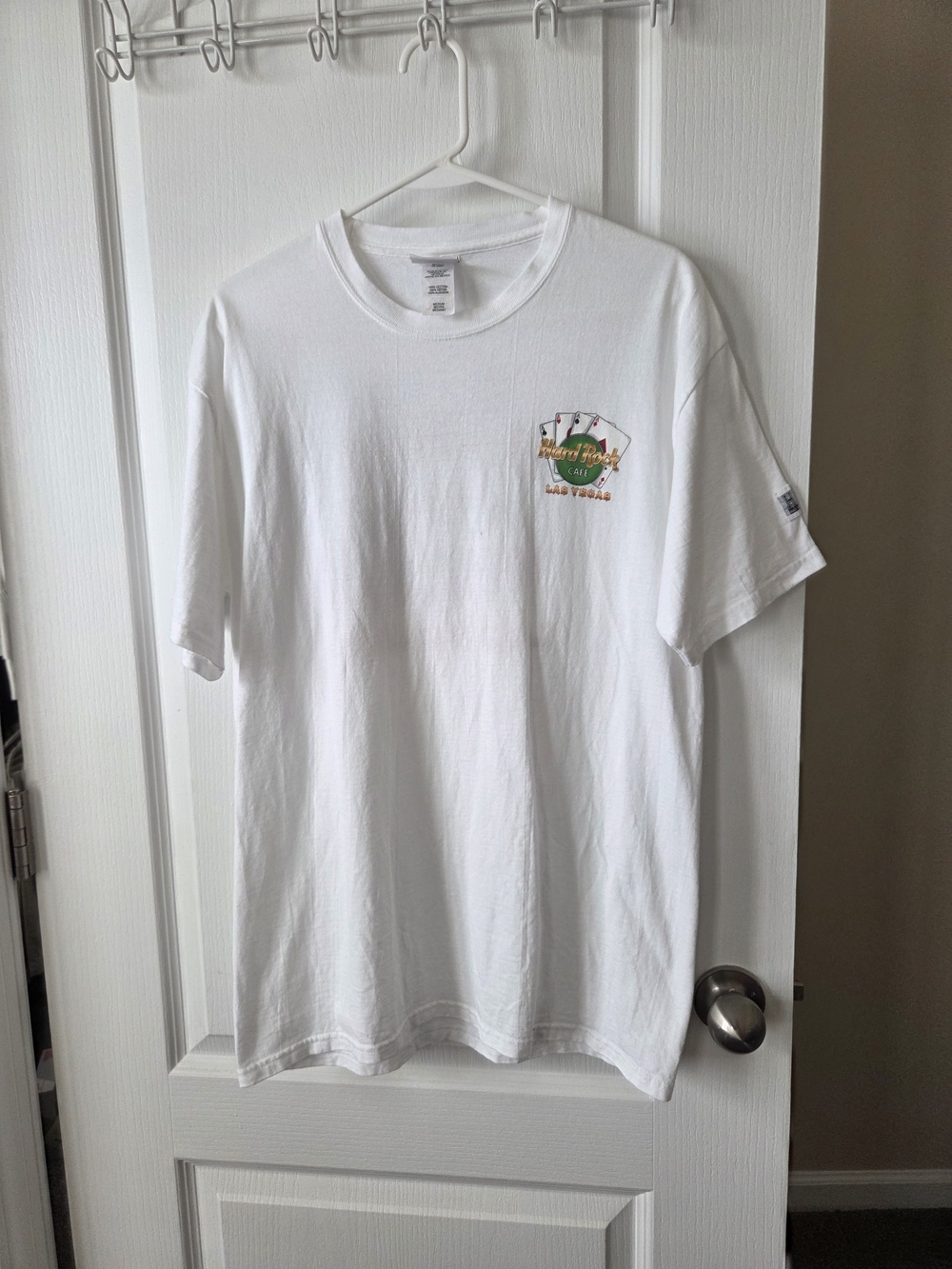 Hard Rock white graphic Short-Sleeve T-Shirt